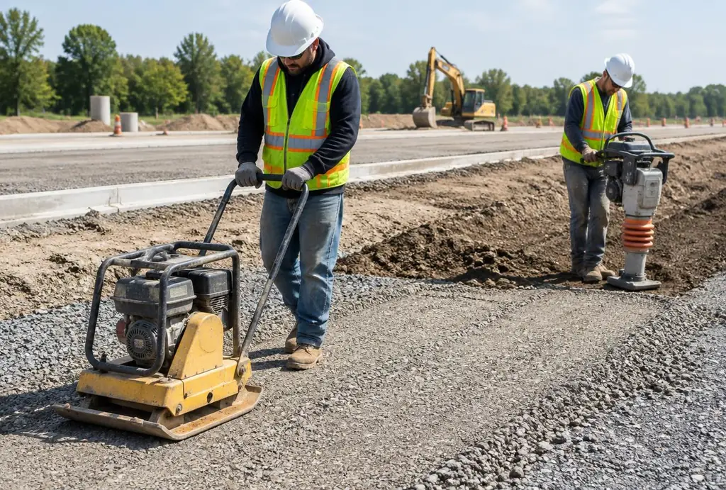 Plancha compactadora
