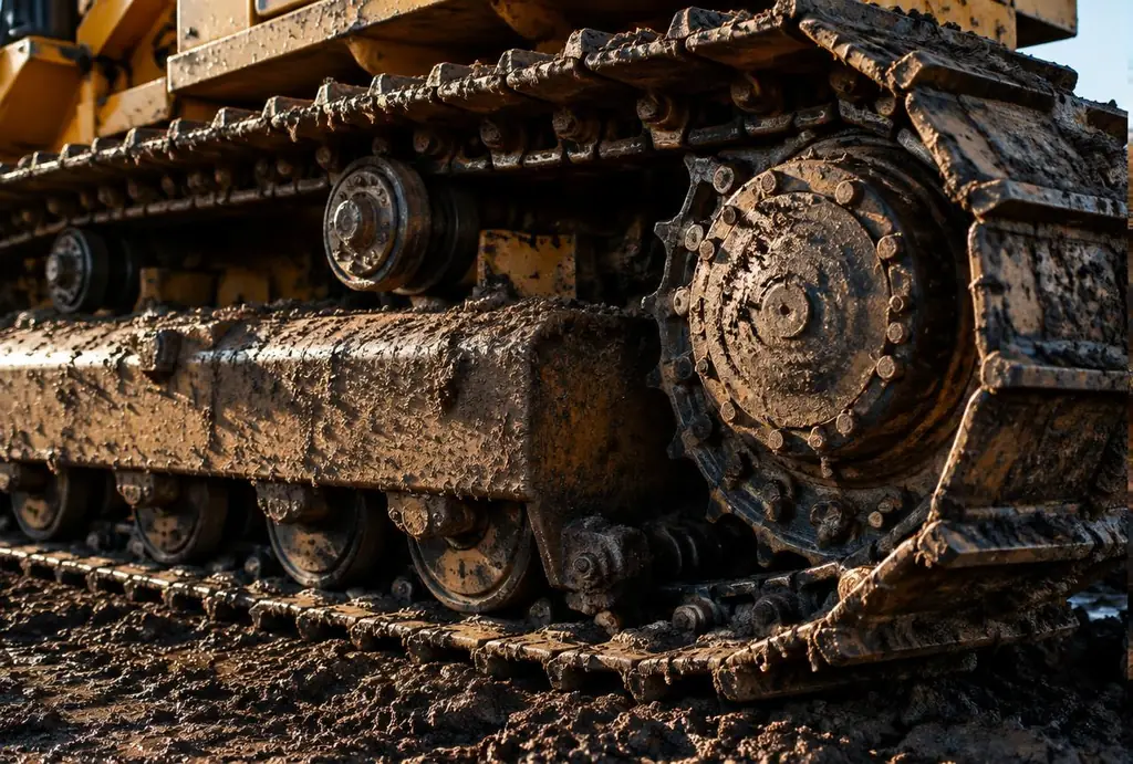 Tren de rodamiento de maquinaria